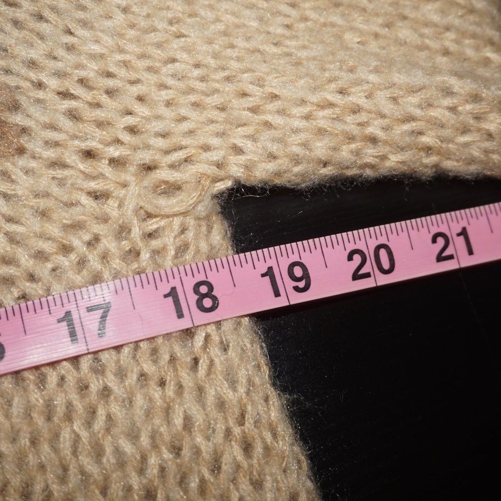 Vintage 70s Fair Isle Handknit Sweater - Picture 4 of 5